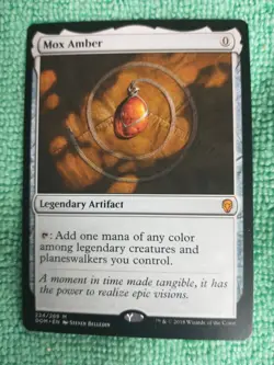 Mox Amber - Dominaria-MTG -Magic the Gathering -NM - Image 1