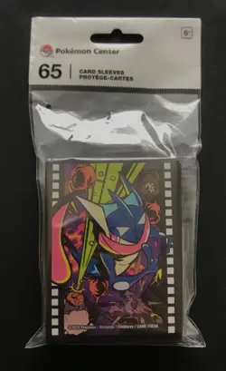 Greninja Midnight Agent Sleeves X 65 Holds Pokemon Cards Pokemon Centre 2025 NEW - Image 1