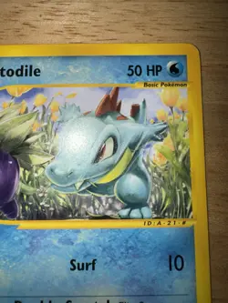 Pokemon Totodile 134/165 Expedition Base Set Regular LP/NM Common Vintage Card - Image 3