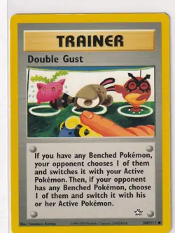 Pokemon Karte Trading Card Neo Genesis Nr. 100/111 Double Gust englisch - Image 1