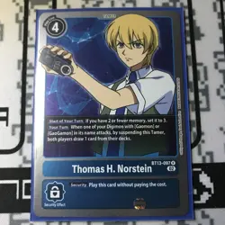 Thomas H. Norstein Bt13-097 M/NM Digimon Card Game - Image 1