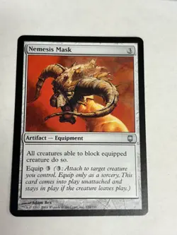MTG 1x Nemesis Mask # 134 Darksteel Modern Magic the Gathering Card x1 NM - Image 2