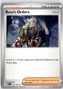 Boss's Orders - Rare Deck Exclusives 172/193 Pokemon Card TCG - Image 1