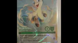 Disney Lorcana Challenge Pegasus Gift For Hercules FOIL Promo Card 1/C2 EN 9 - Image 2