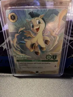 Disney Lorcana Challenge Pegasus Gift For Hercules FOIL Promo Card 1/C2 EN 9 - Image 3