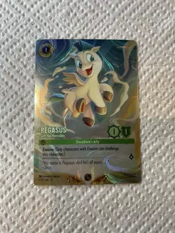 Disney Lorcana Challenge Pegasus Gift For Hercules FOIL Promo Card 1/C2 EN 9 - Image 2
