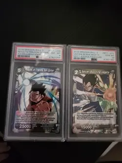 PSA Dragon Ball Cards - Image 1