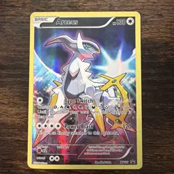 Arceus XY116 - Black Star Promo Full Art Holo Pokemon Card TCG - Image 1