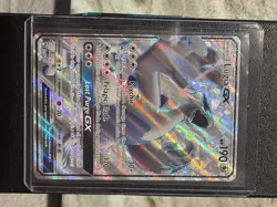 Pokemon Lugia GX Full Art Holo Card 207/214 Sm-Lost Thunder - Image 1