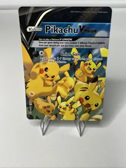 Pikachu V UNION HOLO COMPLETE SET x4 Cards (NM) SWSH139 SWSH140 SWSH141 SWSH142 - Image 2