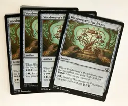 Woodweaver's Puzzleknot (4) Kaladesh NM MTG Magic the Gathering - Image 1