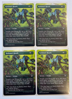 MTG - Commander Masters - Kodama’s Reach Borderess x 4 - Image 1