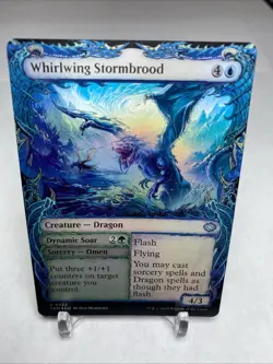 Whirlwing Stormbrood (Showcase) Tarkir: Dragonstorm Foil 0322 Mint /NM - Image 1