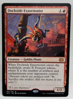 MTG Dockside Extortionist Double Masters 2022 Regular - Image 1
