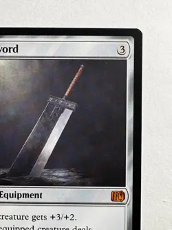 Buster Sword 255 - MTG Final Fantasy - Mythic Rare Equipment +3/+2 FF7 FFVII - Image 3