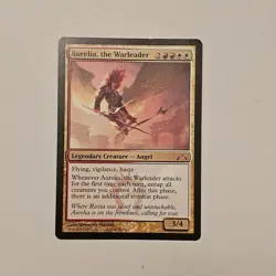 Aurelia, the Warleader - Gatecrash (2013) | Mythic Rare Legendary Angel - Image 1