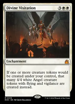 1x Divine Visitation NM-Mint, English Ravnica Remastered MTG Magic - Image 1