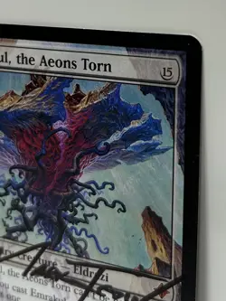 MTG - Emrakul, the Aeons Torn - Foil Rise of the Eldrazi Signed Mark Tedin - Image 4
