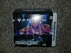 Magic the Gathering Foundations Collector Booster Box - new & sealed - Image 1