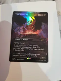 MTG Secret Lair Artist Series KIERAN YANNER Lord of the Pit FOIL Presale - Image 1