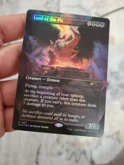 MTG Secret Lair Artist Series KIERAN YANNER Lord of the Pit FOIL Presale - Image 2