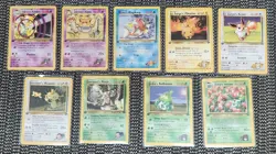 Pokemon TCG First Edition Gym Challenge Lot of 9 Cards NM - Image 1