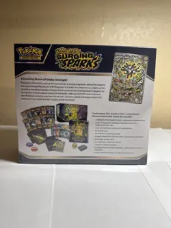 Pokemon TCG Surging Sparks ETB Pokemon Center Exclusive - New Factory Sealed - Image 2