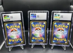 CGC 10 SEQUENTIAL Bulbasaur Charmander Squirtle Pokemon GO Promos S-P US Seller - Image 5