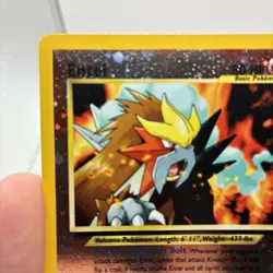 Pokemon Entei 2001 WOTC 34 Black Star Promo Reverse Holo - Image 3
