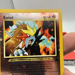 Pokemon Entei 2001 WOTC 34 Black Star Promo Reverse Holo - Image 4