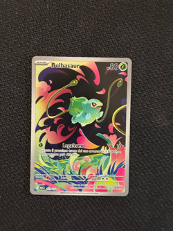 2025 Pokemon Mega Evolution Bulbasaur Illustration Rare #133/132 NM ITA - Image 1