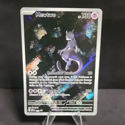 MEWTWO - SVP 052 Pokemon TCG Scarlet Violet 151 Black Star Promo Full Art - Image 1