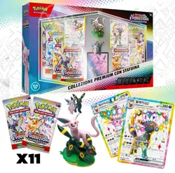 Pokemon Collezione Premium con Statuina Evoluzioni Prismatiche ITA - SEALED - Image 1