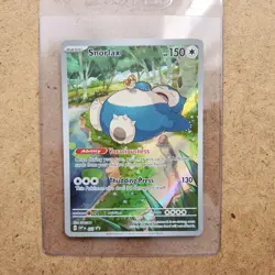 4 x Snorlax SVP 051 Scarlet & Violet 151 ETB Promo Pokemon TCG - Image 3