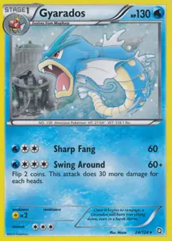 Gyarados - 24/124 - Cosmos Holo Promo Pokemon Promos Lightly Played - Image 1