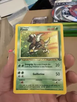 Pokemon TCG Pinsir Jungle 9/64 Holo Unlimited Rare LP - Image 1