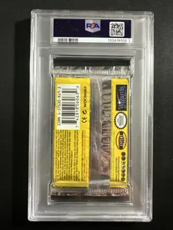 1999 Pokemon Jungle Foil Booster Pack PSA 9 FLAREON Sealed WOCT Mint UNLTD - Image 4