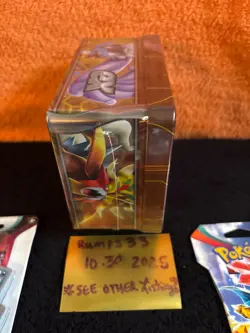 Pokemon Paradox Destinies Tin - Iron Boulder EX + Sealed Lot - Image 3
