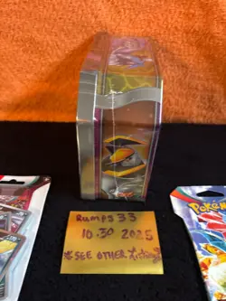 Pokemon Paradox Destinies Tin - Iron Boulder EX + Sealed Lot - Image 5