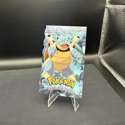 Topps Pokemon The First Movie Die Cut E9 Blastoise Mewtwo Strikes Back - Image 1