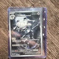 Pokemon Steelix Illustration Rare 150/132 Me01: Mega Evolution Holo Near Mint - Image 1