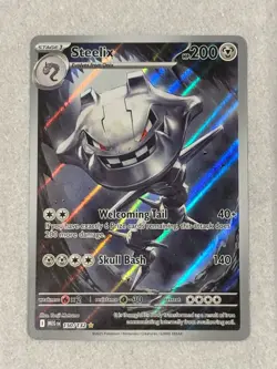 Steelix 150/132 Illustration Rare Pokemon Mega Evolution English NM Pack 2 Sleev - Image 3