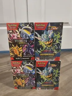 Pokemon Paldean Fates And Twilight Masquerade Lot Bundle - Image 1