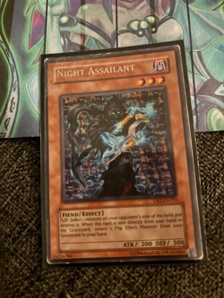 Yugioh 1x Night Assailant DR2-EN193 Dark Revelation Volume 2 PLAYED - Image 1