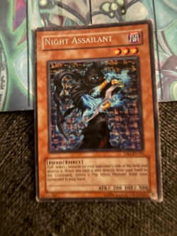 Yugioh 1x Night Assailant DR2-EN193 Dark Revelation Volume 2 PLAYED - Image 2