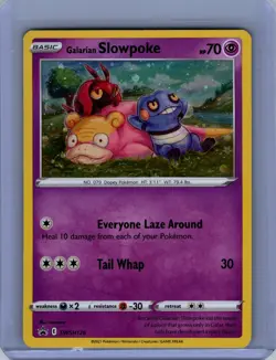 Pokemon SWSH: Sword & Shield Promo Cards #SWSH126 Galarian Slowpoke NM - Image 1