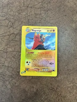 2003 Skyridge Magcargo Reverse Holo 18/144 Pokemon Card Game - Image 1