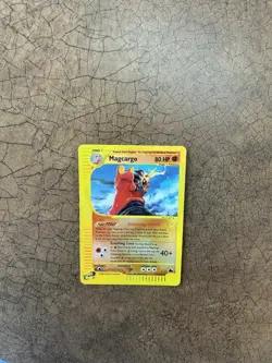 2003 Skyridge Magcargo Reverse Holo 18/144 Pokemon Card Game - Image 2