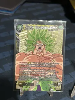 Broly Explosive Wrath P-106 Promo Foil Dragon Ball Super Card Game | NM - Image 1