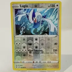 Lugia Reverse Holo 132/185 2x Pokemon Cards Vivid Voltage 2020 ( 1 Has Print Er) - Image 1